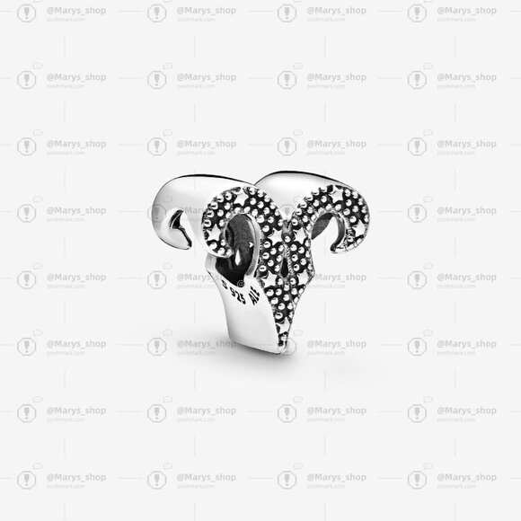 Pandora Sparkling Aries Zodiac Charm - Picture 2 of 4